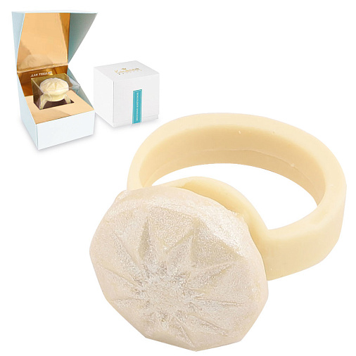 Кольцо из белого шоколада 30г