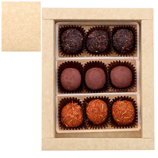 Финиковый трюфель гибискус, сафлор и арония 150г