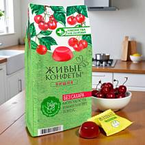 "Без сахара" мармелад желейный вишня 170г 