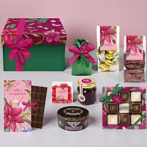 Подарочный набор: шоколад, драже, конфеты ассорти, варенье, чай 850г