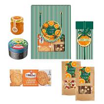 Новогодний пакет с конфетами: мармелад, шоколад, варенье, чай 630г