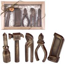 Набор инструментов из молочного шоколада (крафт) 205г