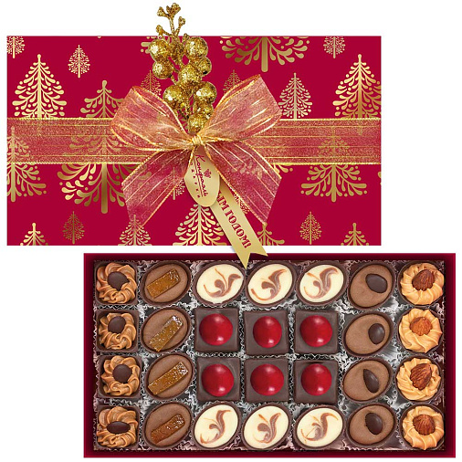 Новогодний набор конфет ручной работы 310г