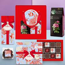 Подарочный набор: драже, ассорти, мармелад, чай 420г