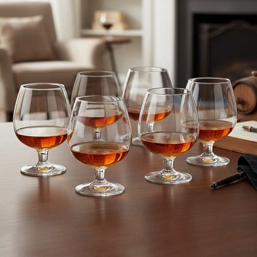 Бокалы для коньяка 250 мл (набор 6 шт)