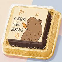 "Капибара с птичкой" суфле ванильное 