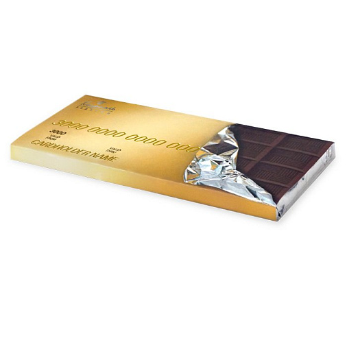 "Кредитная карта" шоколад горький 100г