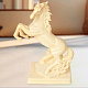 "Конь на дыбах" скульптура большая шоколад белый 