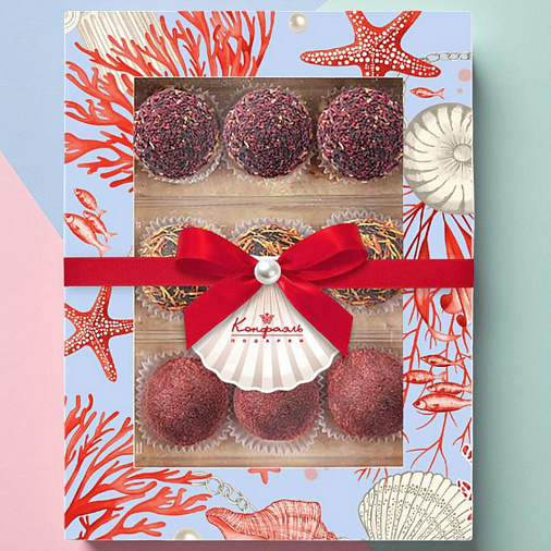 Конфеты ручной работы (финиковый трюфель) 150г