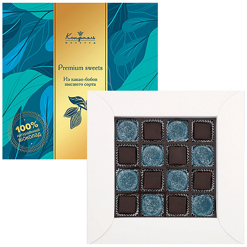 Набор шоколадных конфет и мармелада 180г