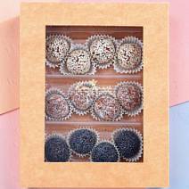 Конфеты из абрикоса с маком, кунжутом, кокосом 