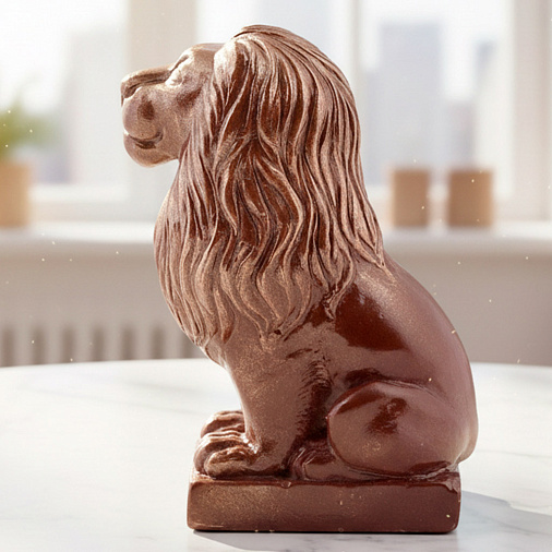 "Лев" скульптура молочный шоколад 200г