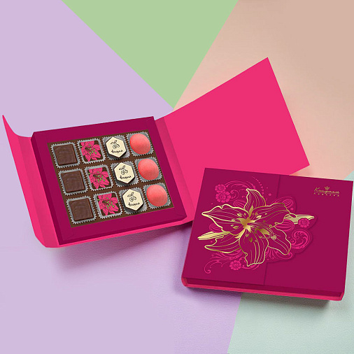 Набор конфет: мармелад, шоколадные конфеты 115г