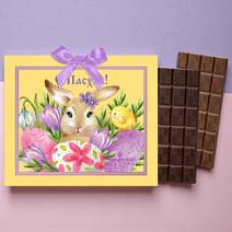 "С Пасхой" шоколад молочный, шоколад горький