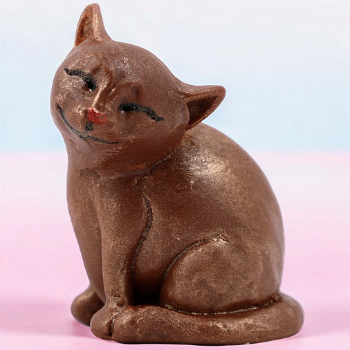 "Кошечка" скульптура шоколад молочный