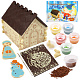 "Шоколадный домик" новогодний конструктор 610г