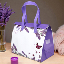 Термопакет "Лаванда" 32*27*15 (застежка-липучка многоразовая)