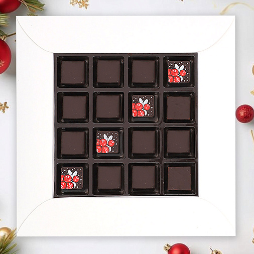 Новогодний набор шоколадных конфет 105г (Ярмарка)