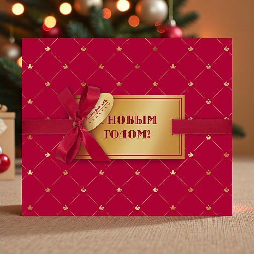 Новогодний набор шоколадных конфет 90г
