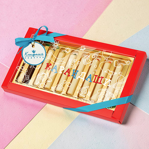 "Карандаши" шоколад белый