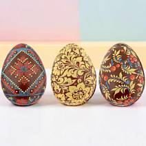"Хохлома"3 яйца молочный шоколад