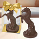 "Конь на дыбах" скульптура малая молочный шоколад 