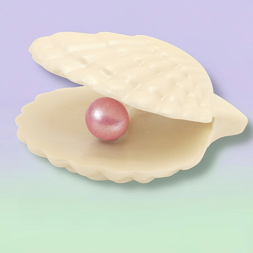 "Жемчужина" скульптура из белого шоколада