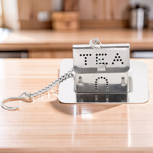 Сито для чая "Домик" с подставкой 