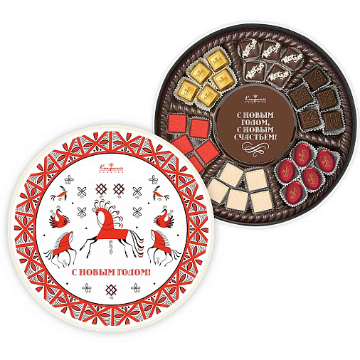 Новогодний набор конфет и шоколада 375г