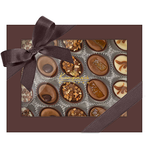 "Ураза-Байрам" набор конфет ручной работы (коричневый)