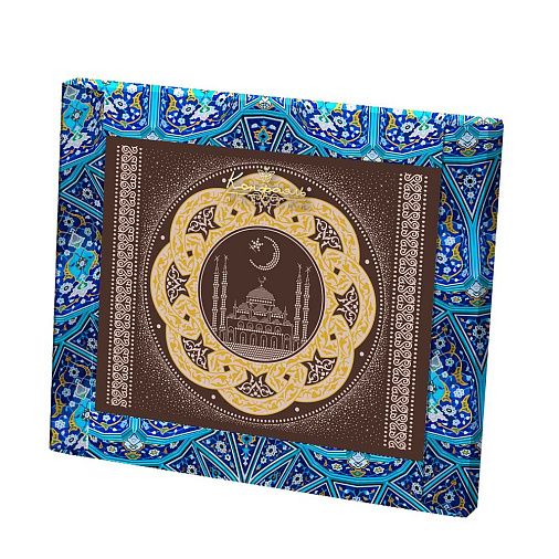 "Мечеть" открытка шоколад молочный