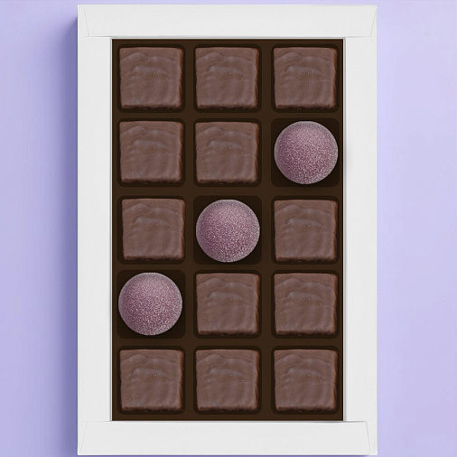 Набор шоколадных конфет и мармелада 120г