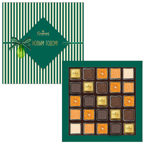 Новогодний набор шоколадных конфет 220г