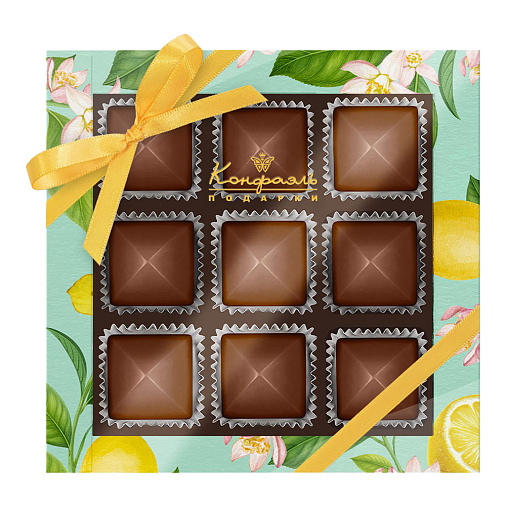 Набор конфет с шоколадной начинкой