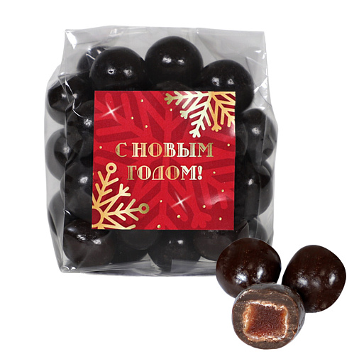 «Любимый вкус» драже папайя в горьком шоколаде 100г