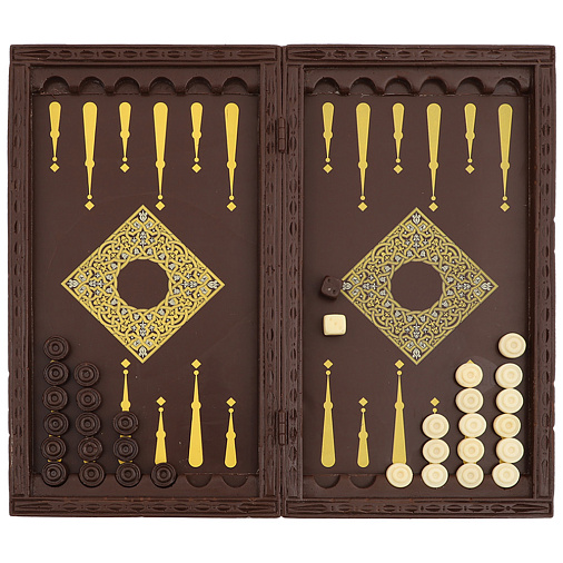 "Нарды" молочный и белый шоколад