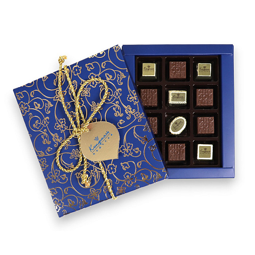 "Классика Конфаэль"набор шоколадных конфет типа "Ассорти"(сюрприз синий)