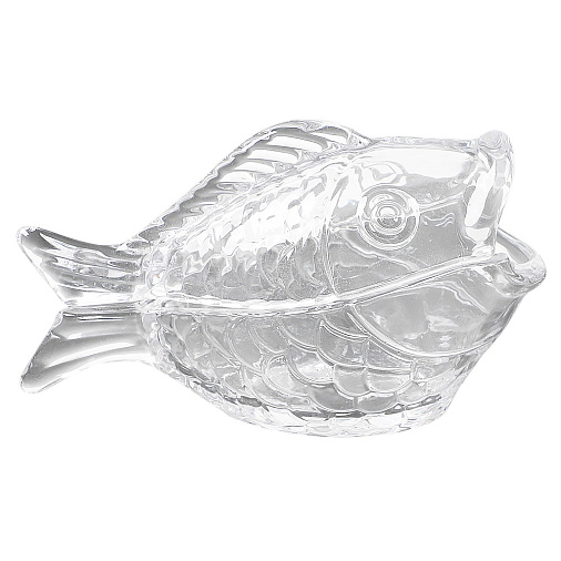 Икорница с ложкой 16*10см