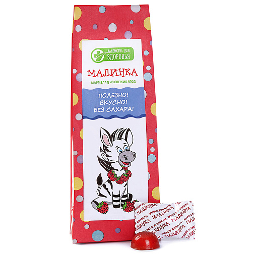 "Без сахара" детский мармелад cливка и яблочко 105г