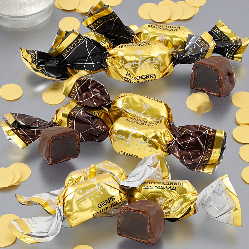 "Новогодняя хлопушка" набор мармелада в шоколаде 95г