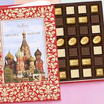 "Собор Василия Блаженного" книга с конфетами ассорти