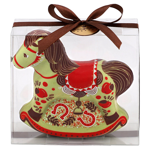 "Лошадка" скульптура шоколад яблочный 140г